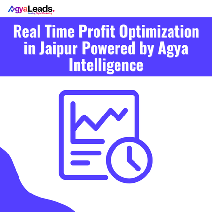 Read more about the article Real Time Profit Optimization in Jaipur Powered by Agya Intelligence (2025)