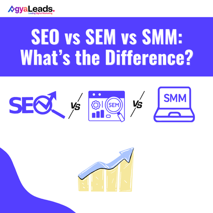 Read more about the article SEO vs SEM vs SMM: What’s the Difference?